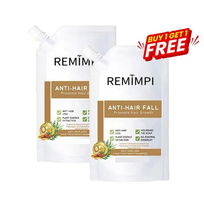 Natural Anti-Hair Fall Treatment Shampoo (Buy 1 Get 1 Free)