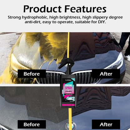 ShineXpert Pro Coating Spray (Free Foam Cleaner & Microfiber Cloth)