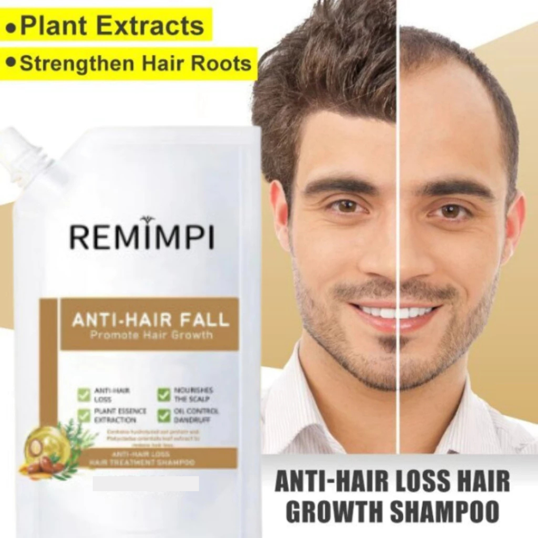 Natural Anti-Hair Fall Treatment Shampoo (Buy 1 Get 1 Free)