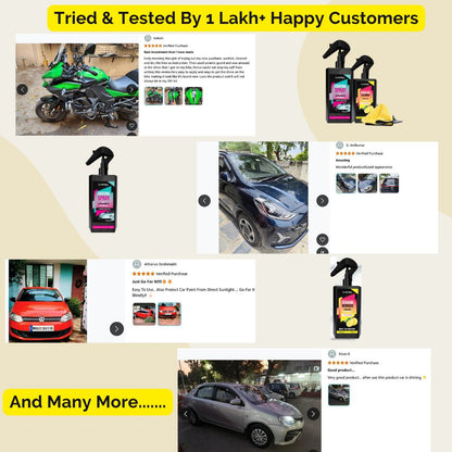 ShineXpert Pro Coating Spray (Free Foam Cleaner & Microfiber Cloth)