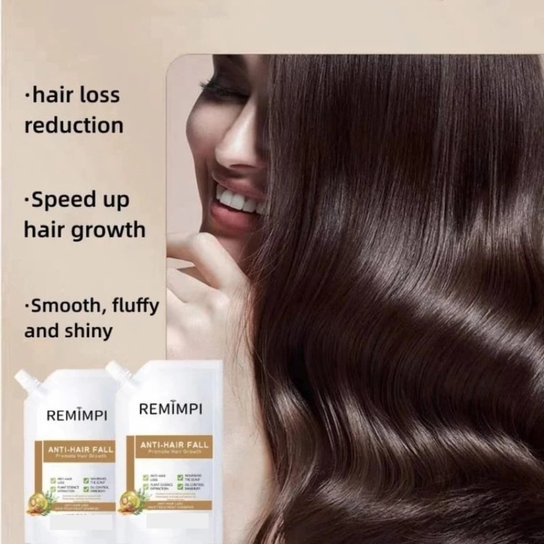 Natural Anti-Hair Fall Treatment Shampoo (Buy 1 Get 1 Free)