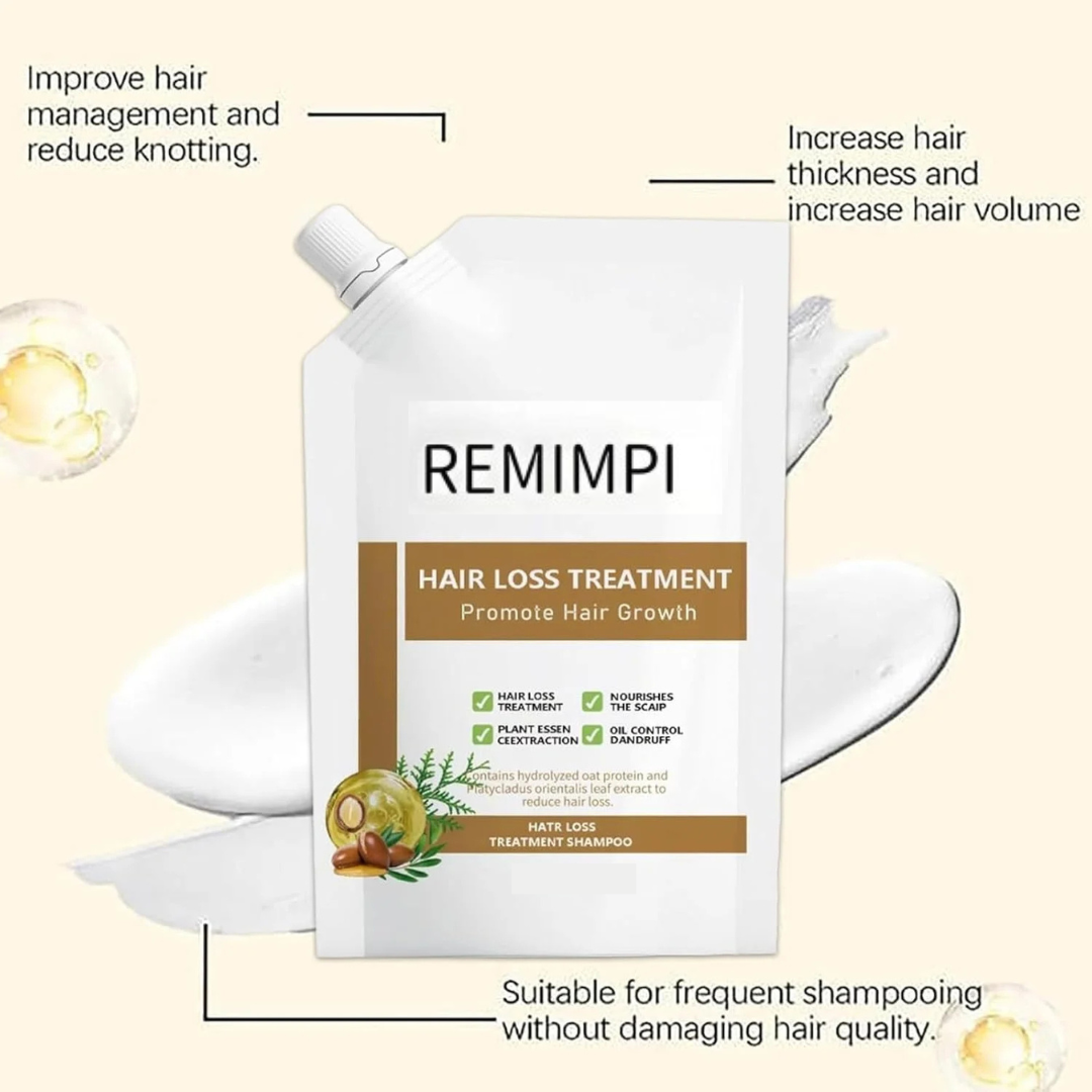 Natural Anti-Hair Fall Treatment Shampoo (Buy 1 Get 1 Free)