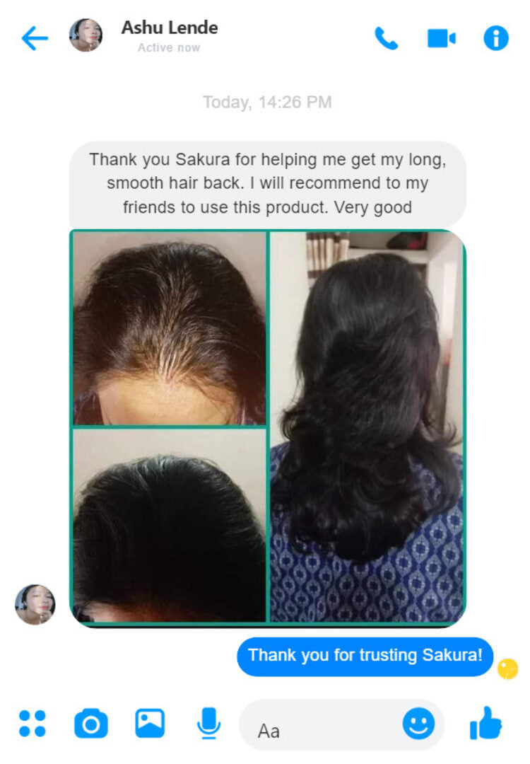 Sakura Hair Growth Shampoo (Buy 1 Get 1 Free)