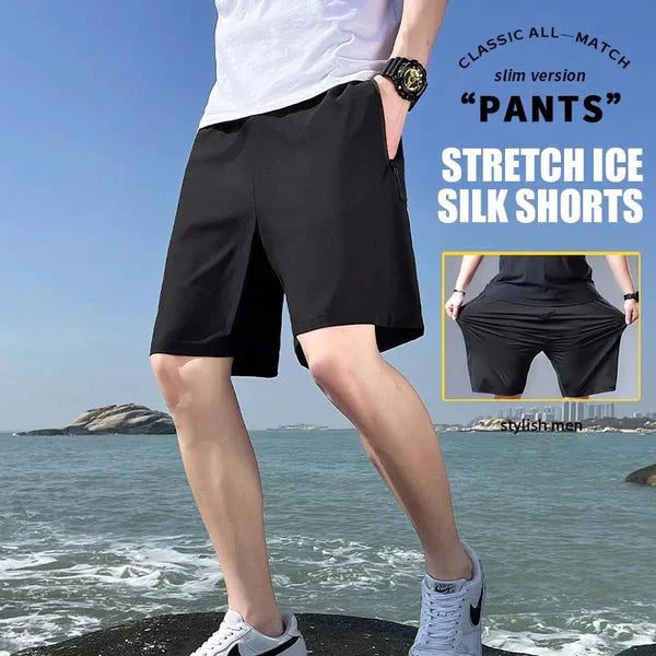Men's Trendy Stretchable Cotton Shorts (Pack of 4)