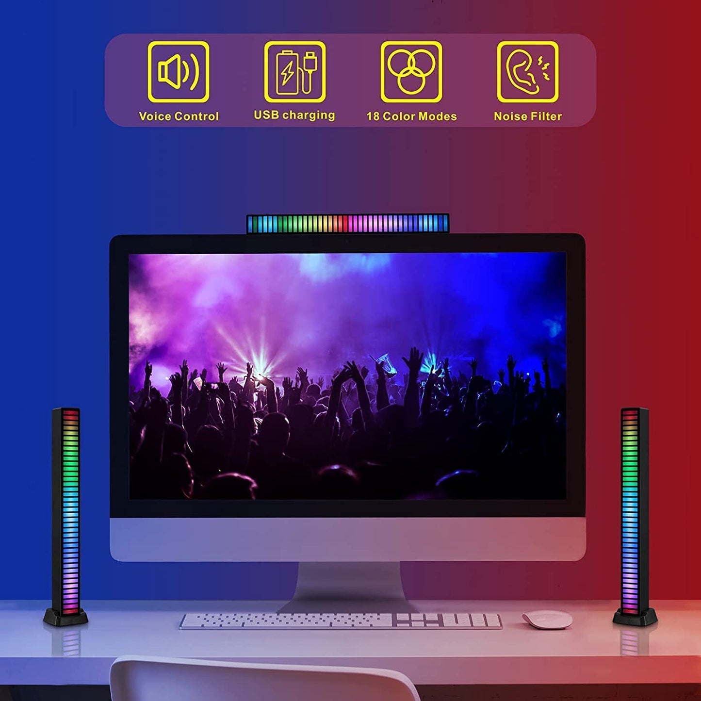 Smart RGB Rhythm Light💡