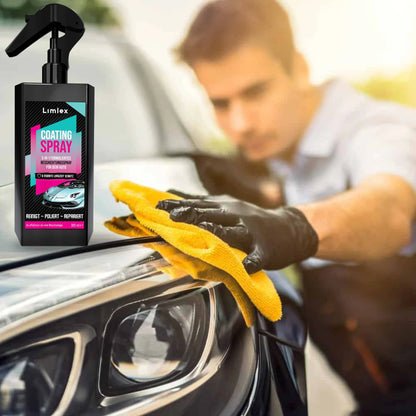 ShineXpert Pro Coating Spray (Free Foam Cleaner & Microfiber Cloth)