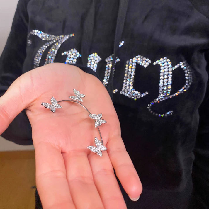 Korean Butterfly Earrings (1 Full Pair)