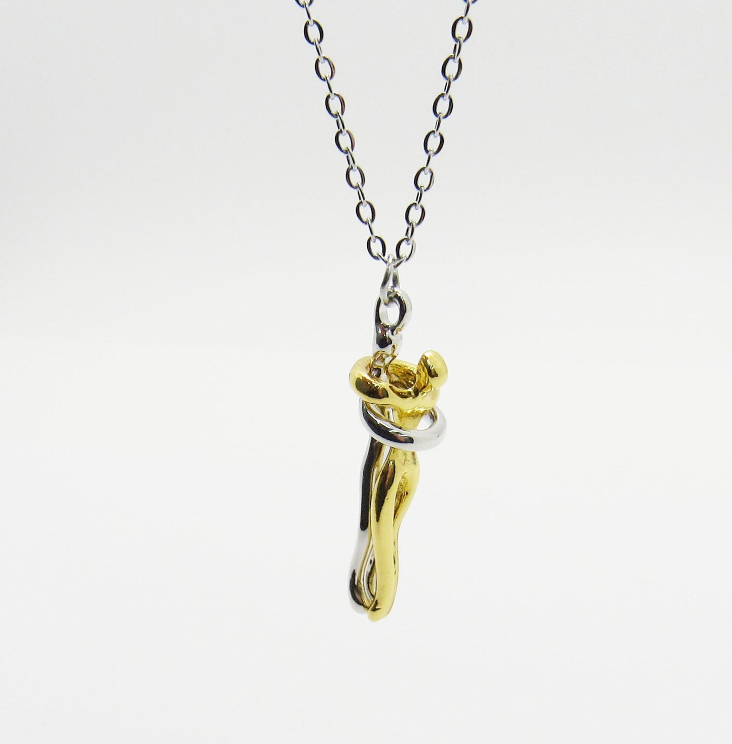 Forever Together Hug Couple Pendant